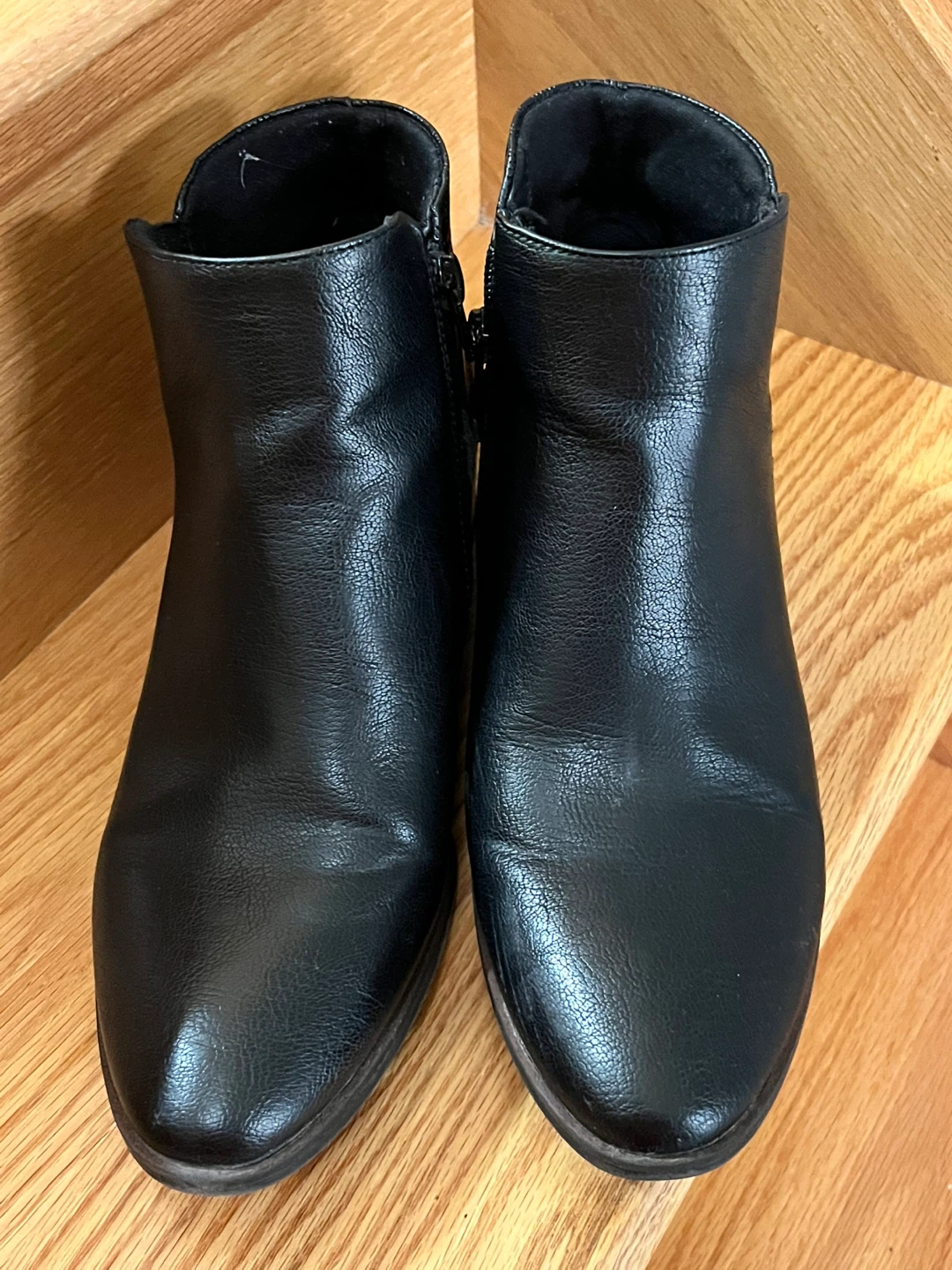 Black Ankle Boots with Buckle Detail - photo 3