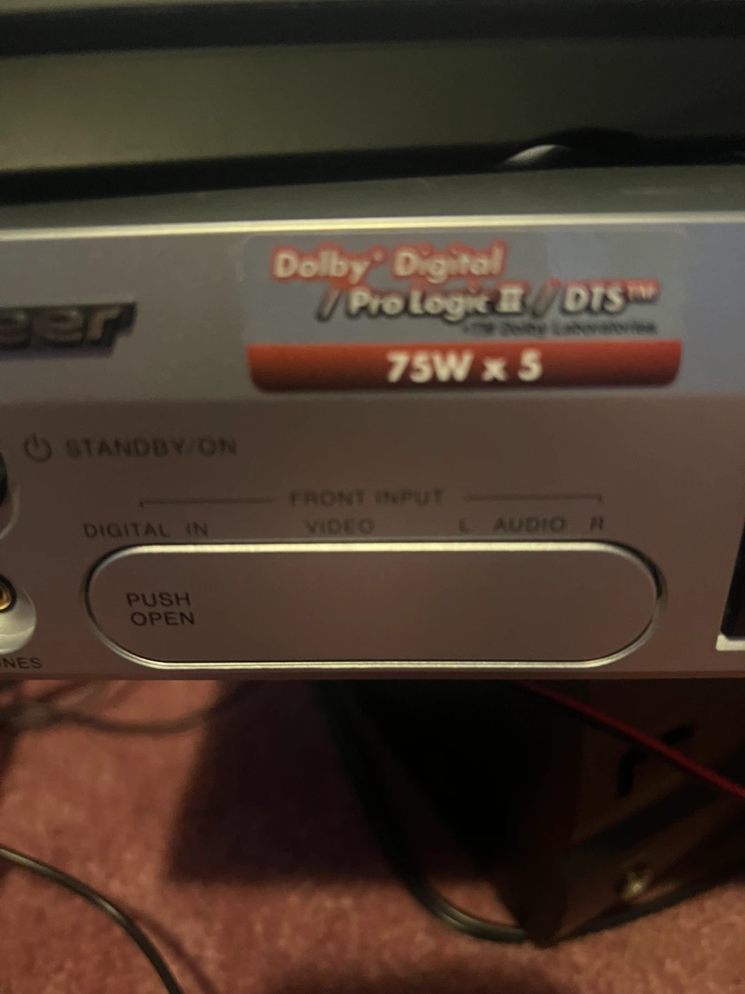 Pioneer Audio Video Multi-Channel Receiver - photo 3