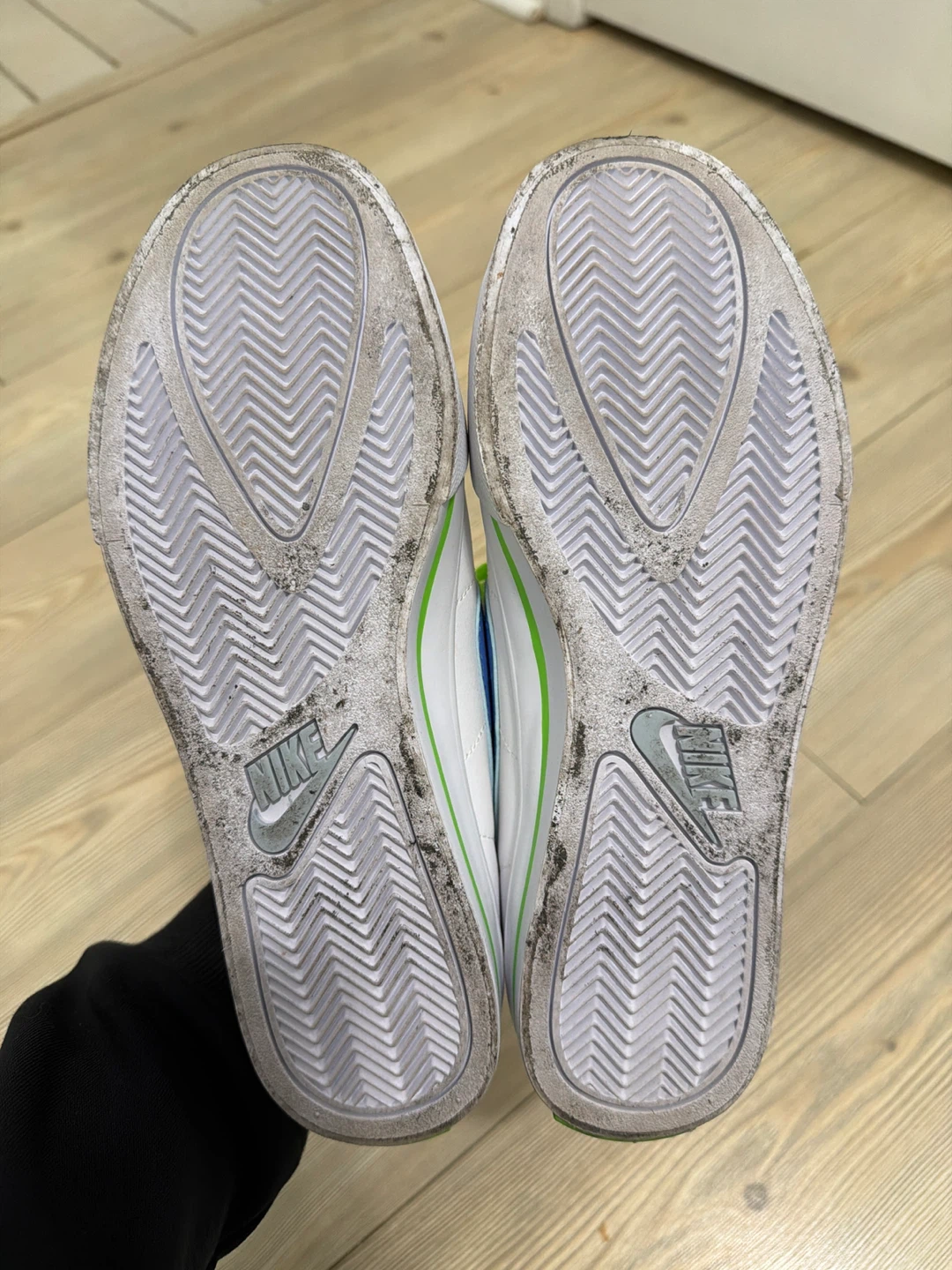 Nike Sweet Classic Women’s Sneakers White Blue Size 8 - photo 5