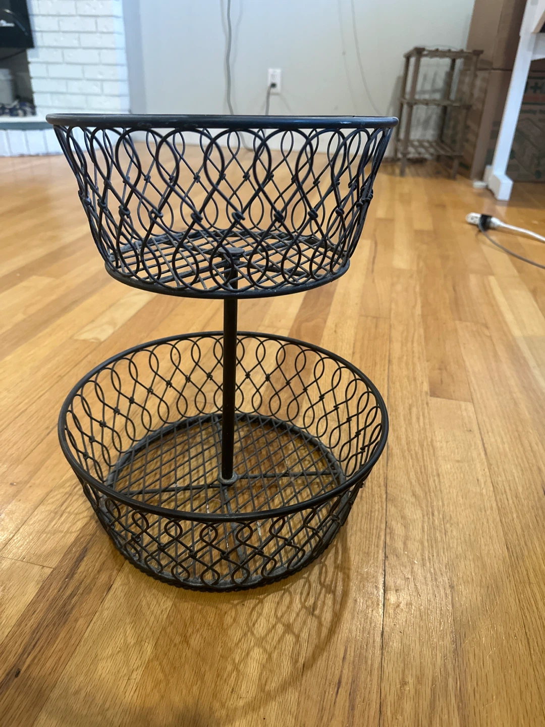 2-Tier Wire Fruit Basket