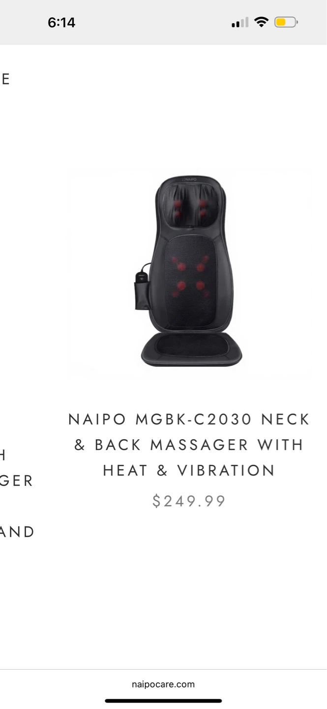 Full back and neck massager - photo 3