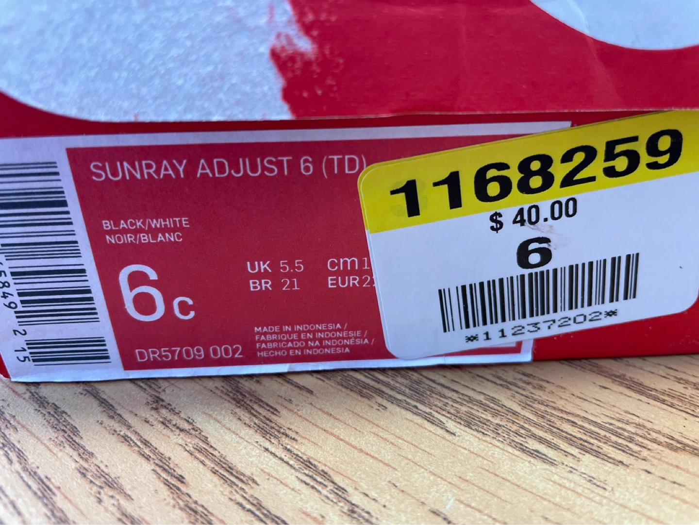 Nike Toddler Sandals, size 6 - photo 2