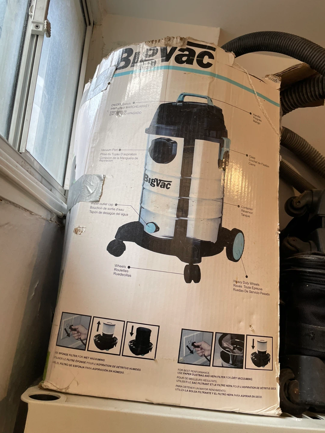 BigVac Wet/Dry Vacuum Cleaner
