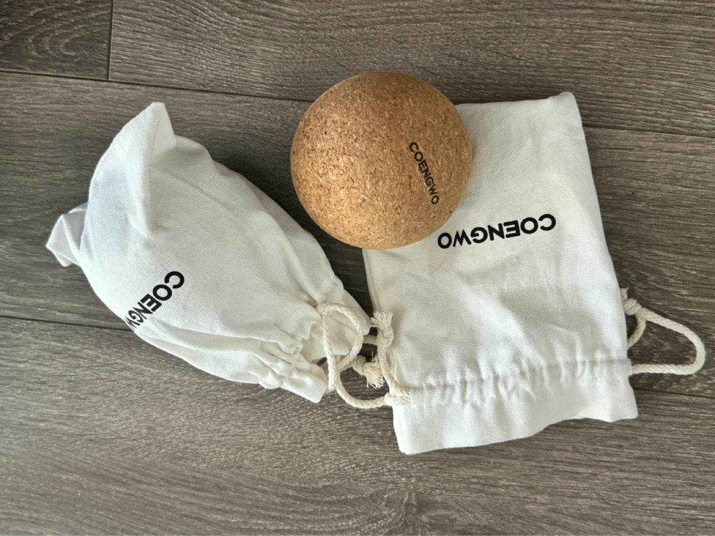 COENGWO Cork Massage Ball - 2.4 Inch - photo 2