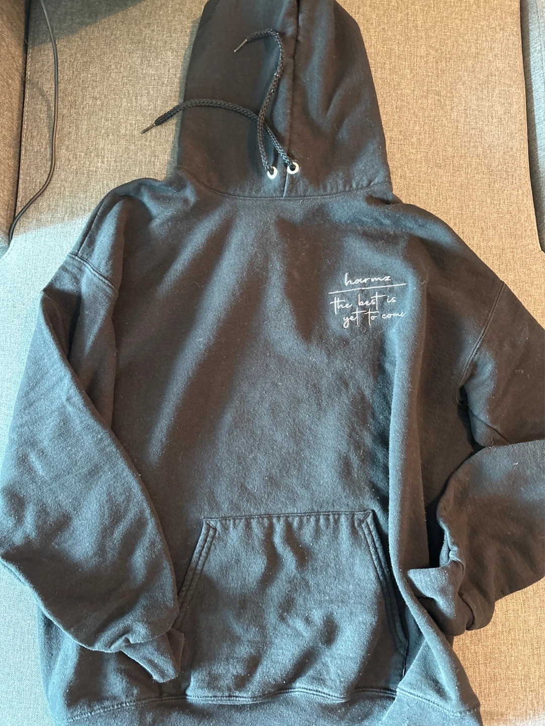 Black 'harms the best is yet to come' Hoodie