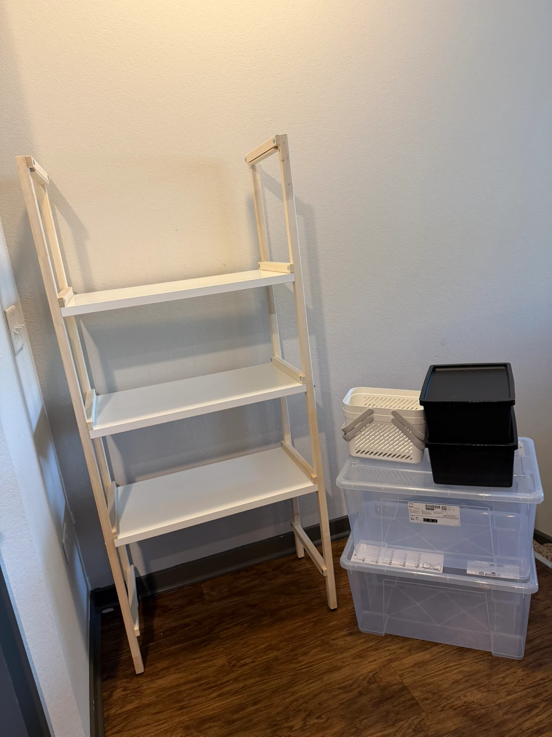Modern Shelving Unit + Storage Bins Set - photo 2