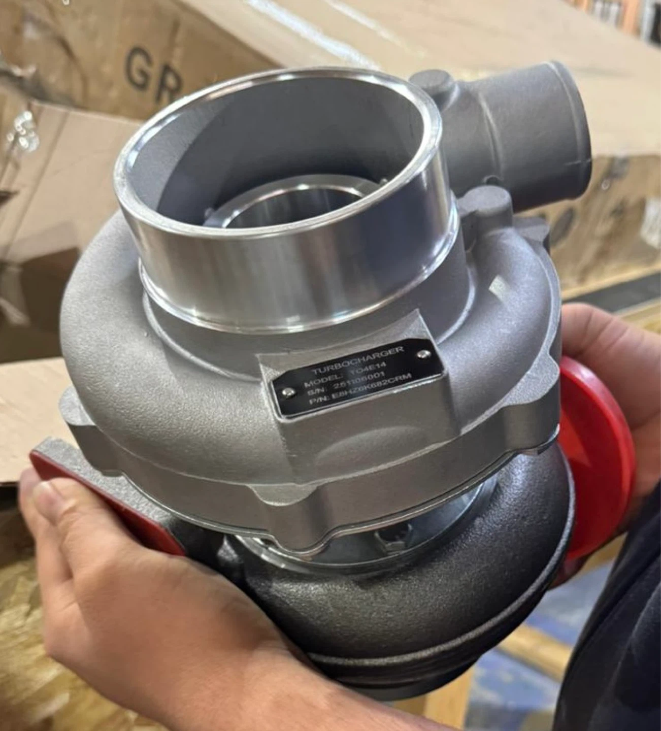 Turbocharger Model T04E, P/N E8HZ6K082CRM - photo 4