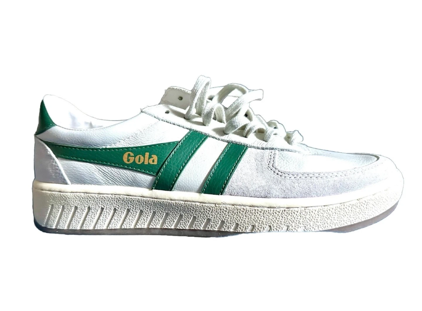 Gola Grandslam 78 Sneakers White/Green Men’s US 10/UK 9/EU 43