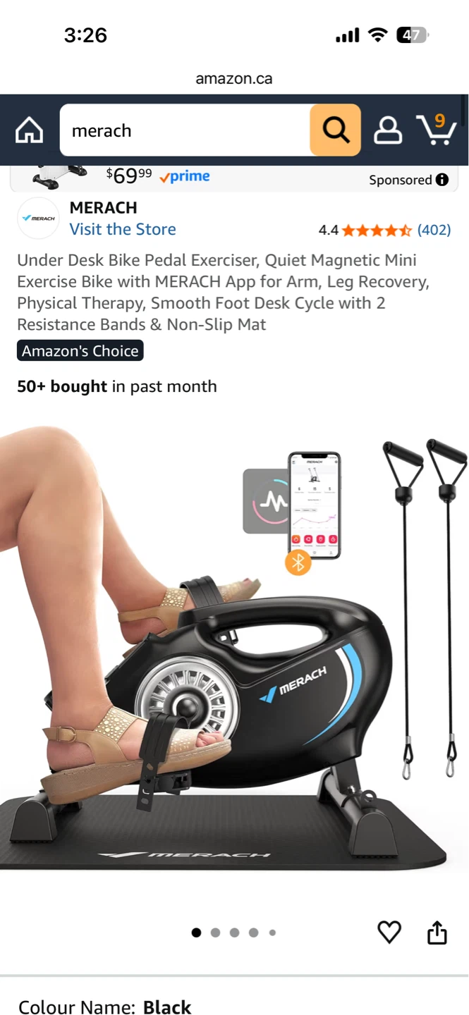 Bike pedal exerciser - photo 3