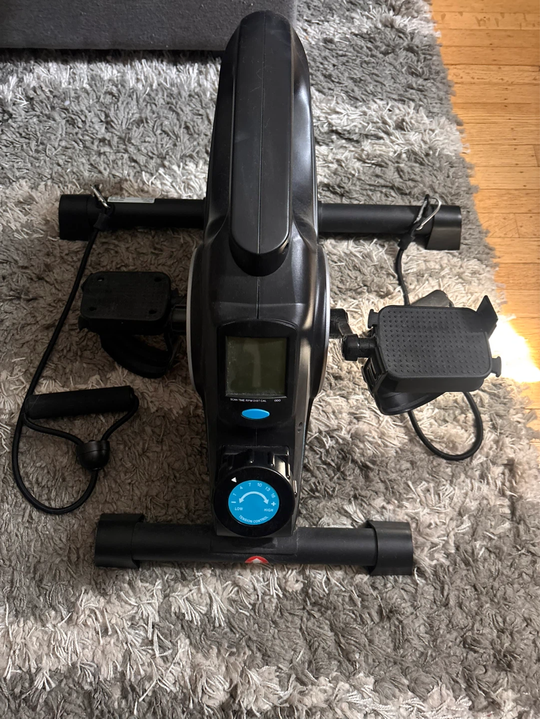 Bike pedal exerciser
