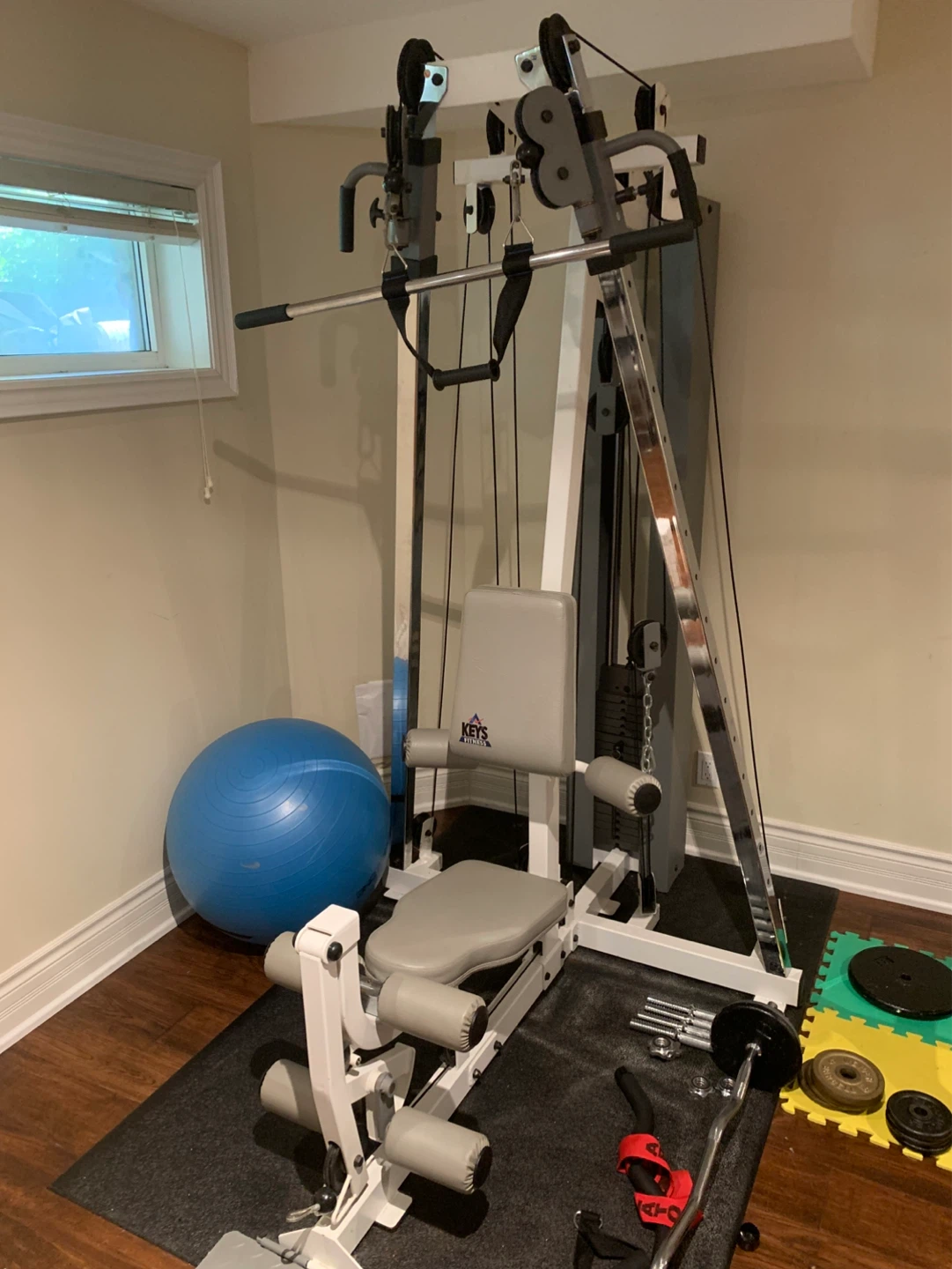 Keys Fitness Home Gym Machine 300 Lb weights