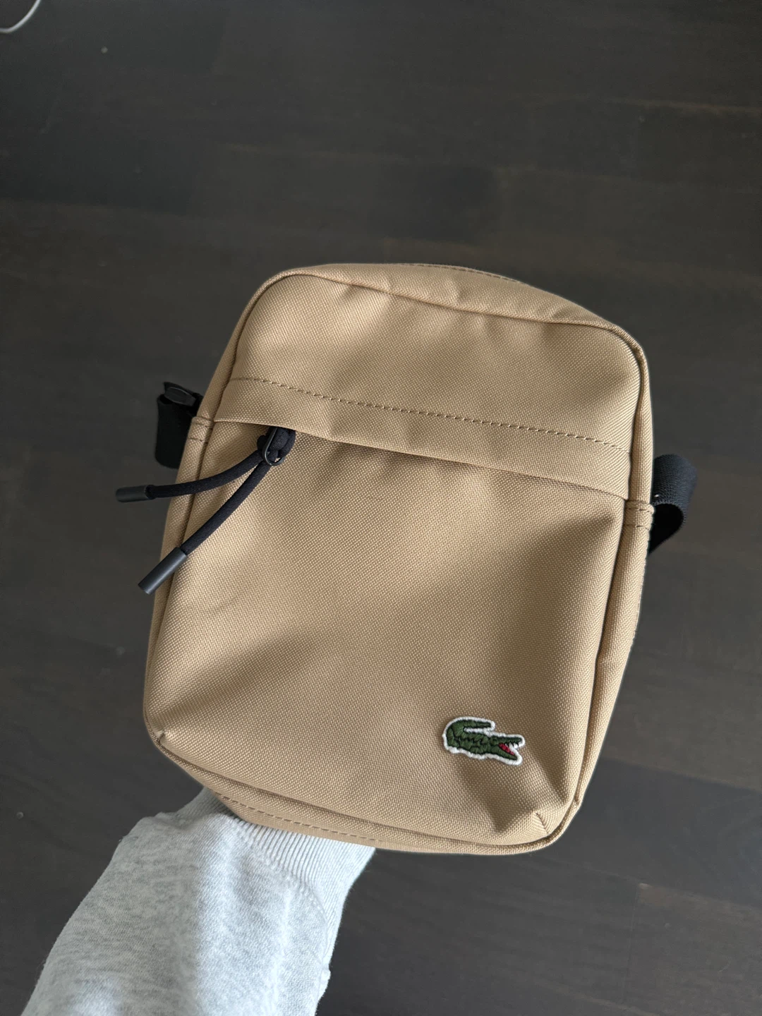 Lacoste Crossbody Bag Tan