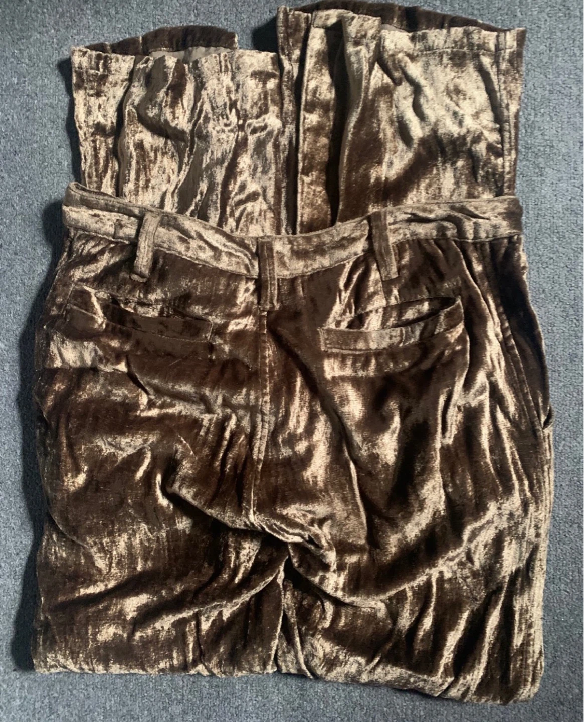 Nicholas K dressy gold pants - vintage - photo 2