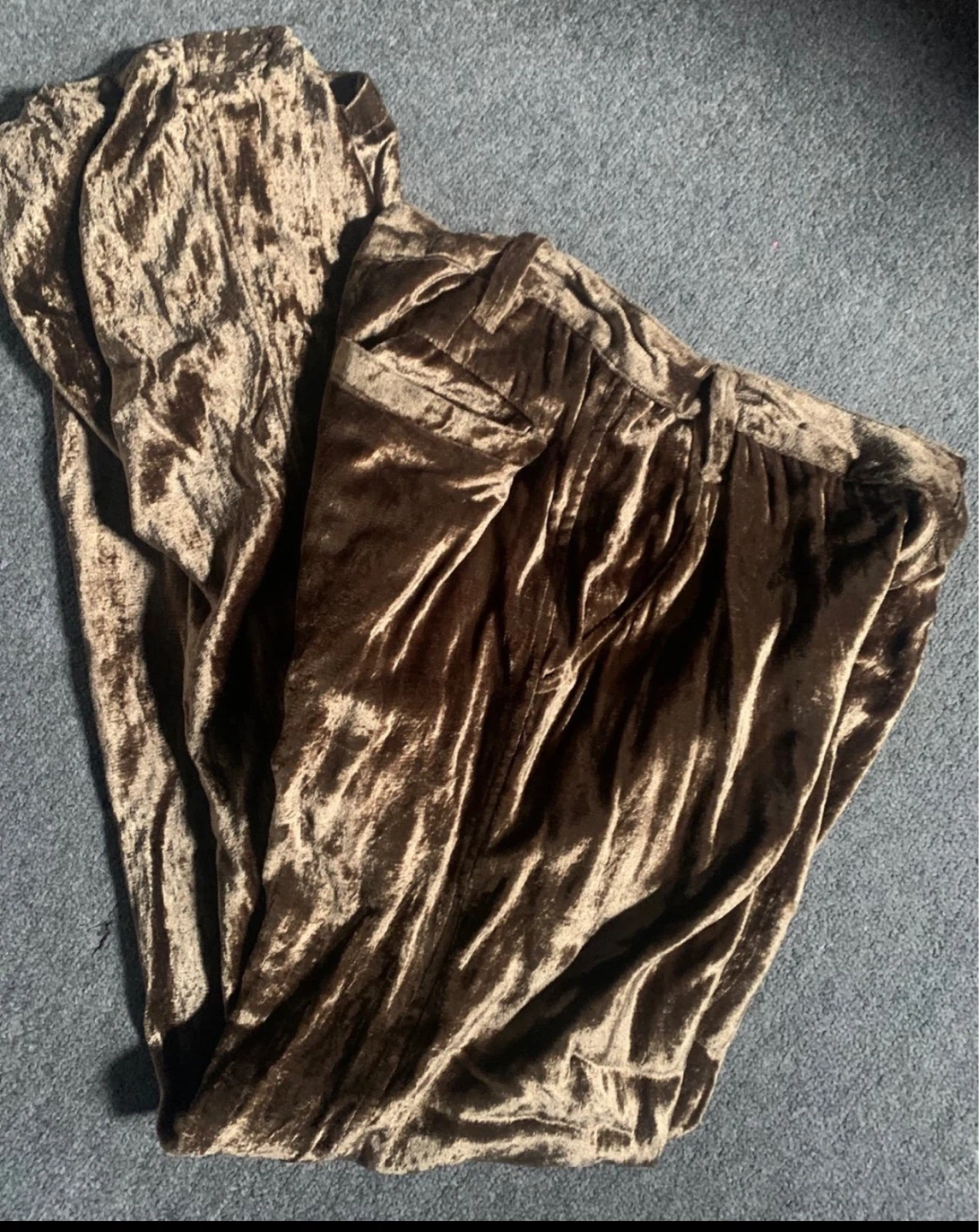 Nicholas K dressy gold pants - vintage - photo 5