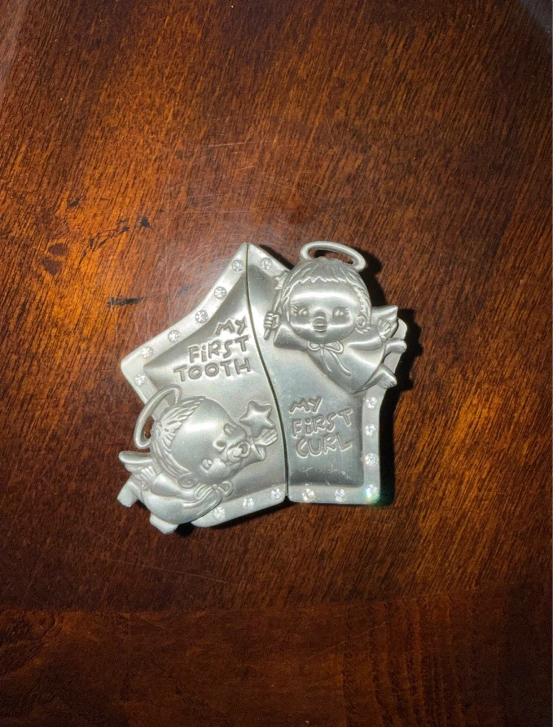 My First Tooth and My First Curl Keepsake Ornament