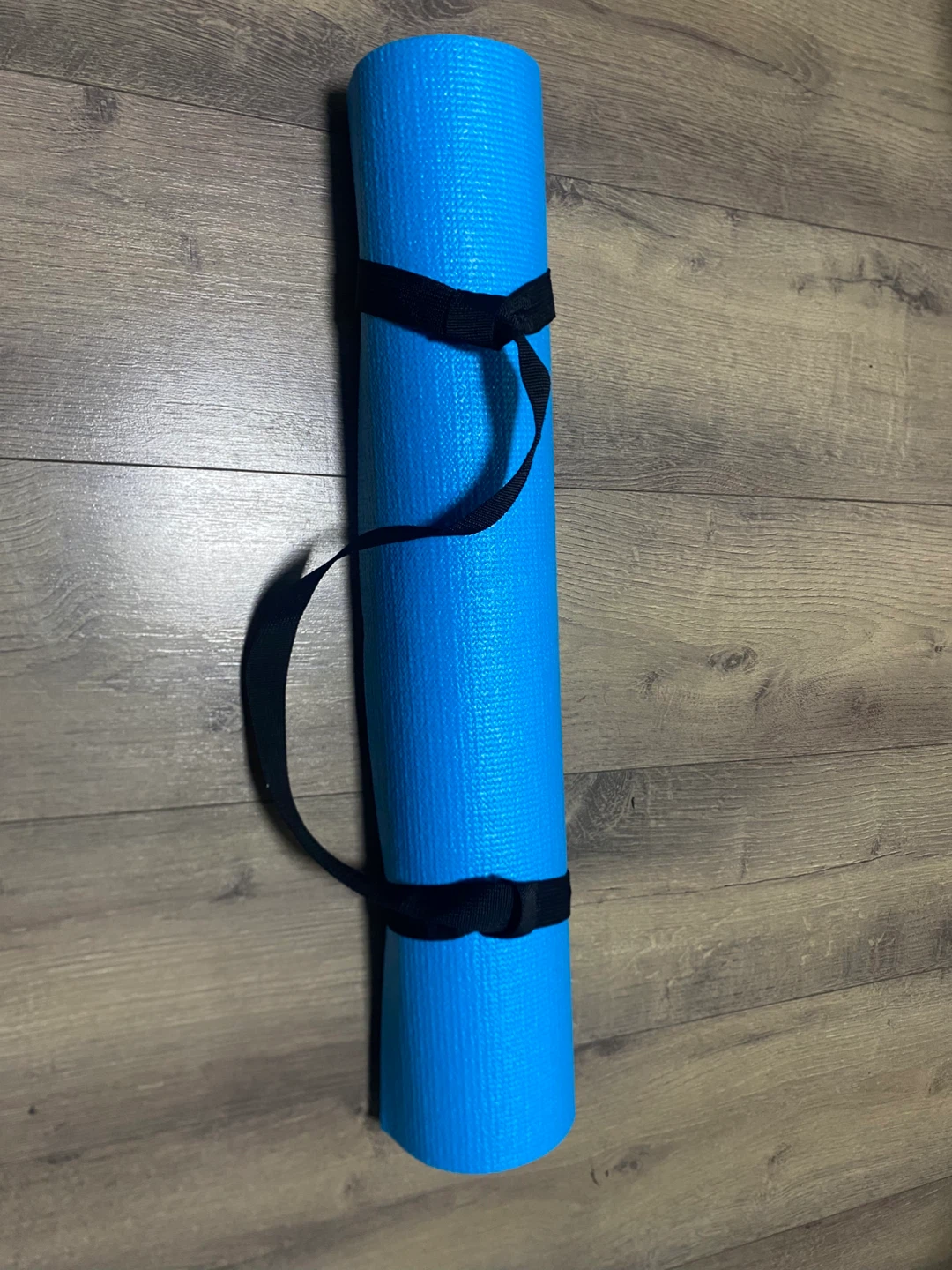 Blue Yoga Mat Exercise Pad - photo 2