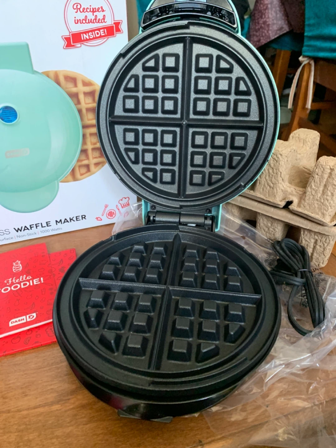 Dash Express Waffle Maker - Aqua - photo 2