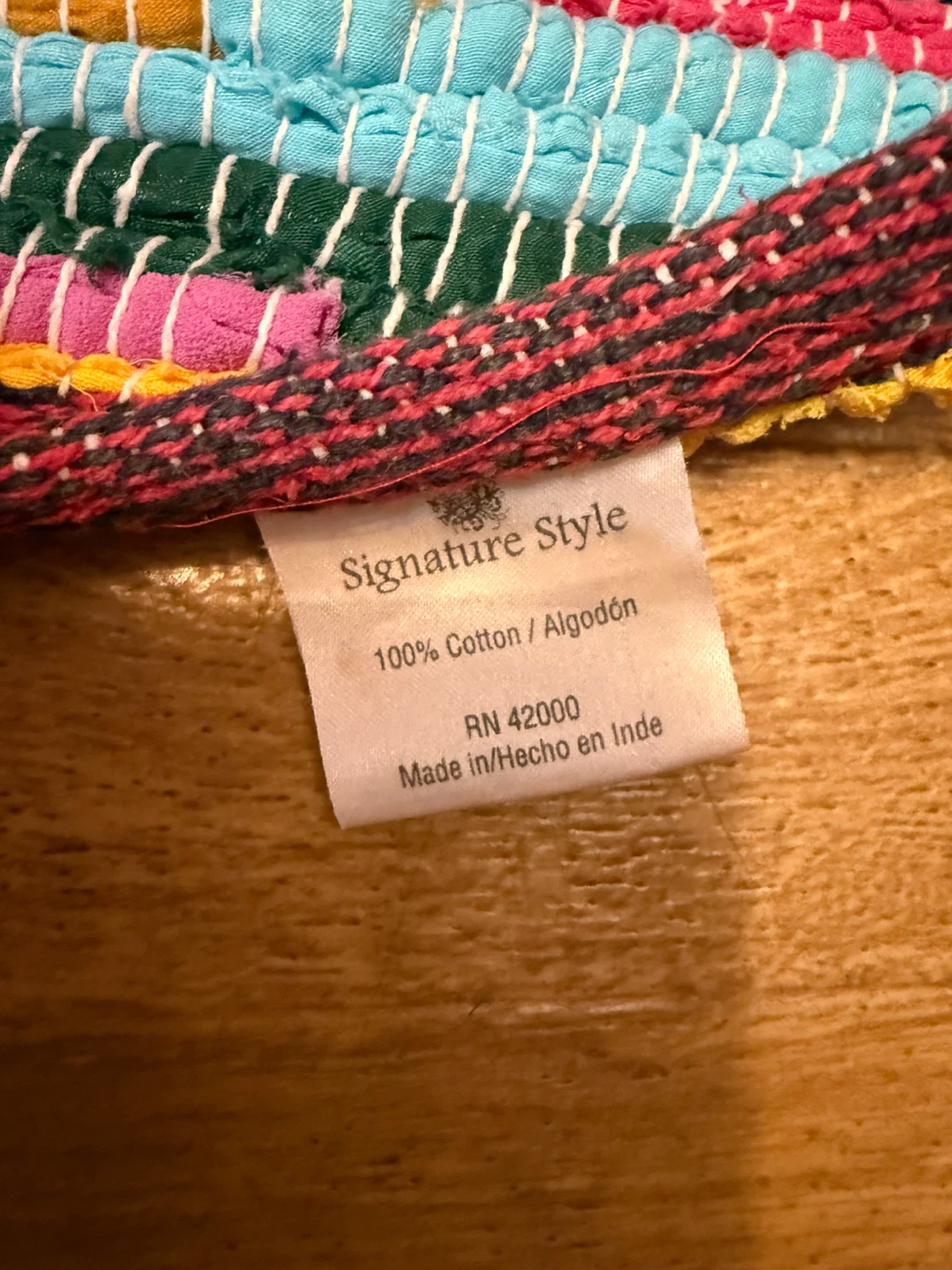 Rag rug 40 x 60 - photo 3