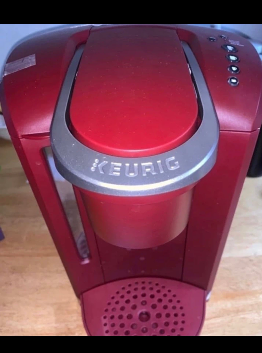 Keurig - Single-Serve K-Cup Pod Coffee Maker - Vintage Red - photo 3