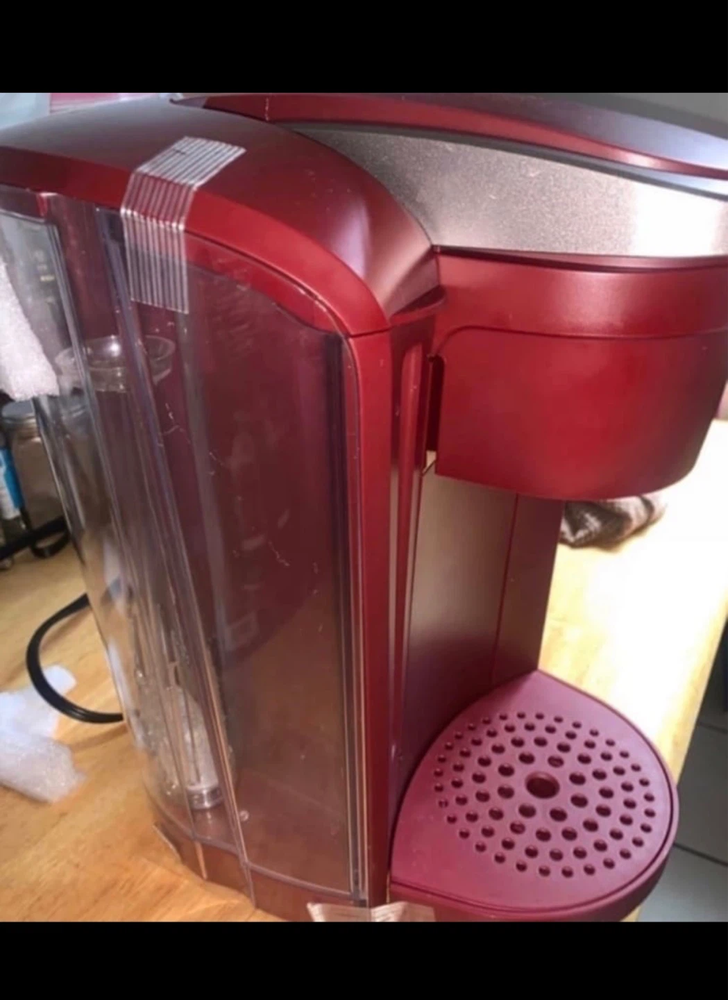 Keurig - Single-Serve K-Cup Pod Coffee Maker - Vintage Red - photo 4