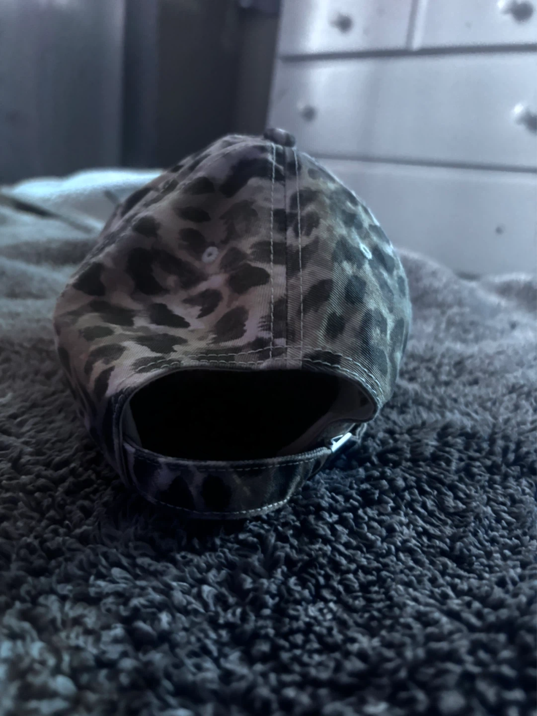 Leopard Print Baseball Cap - photo 2