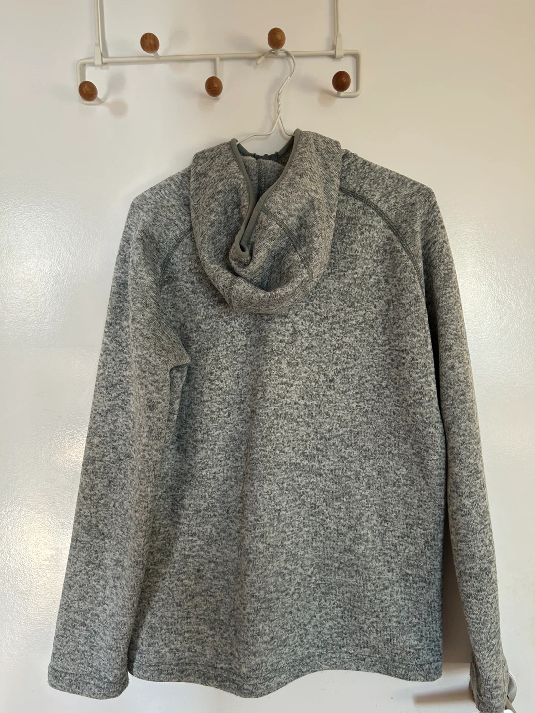 Grey Fleece Hoodie - photo 2