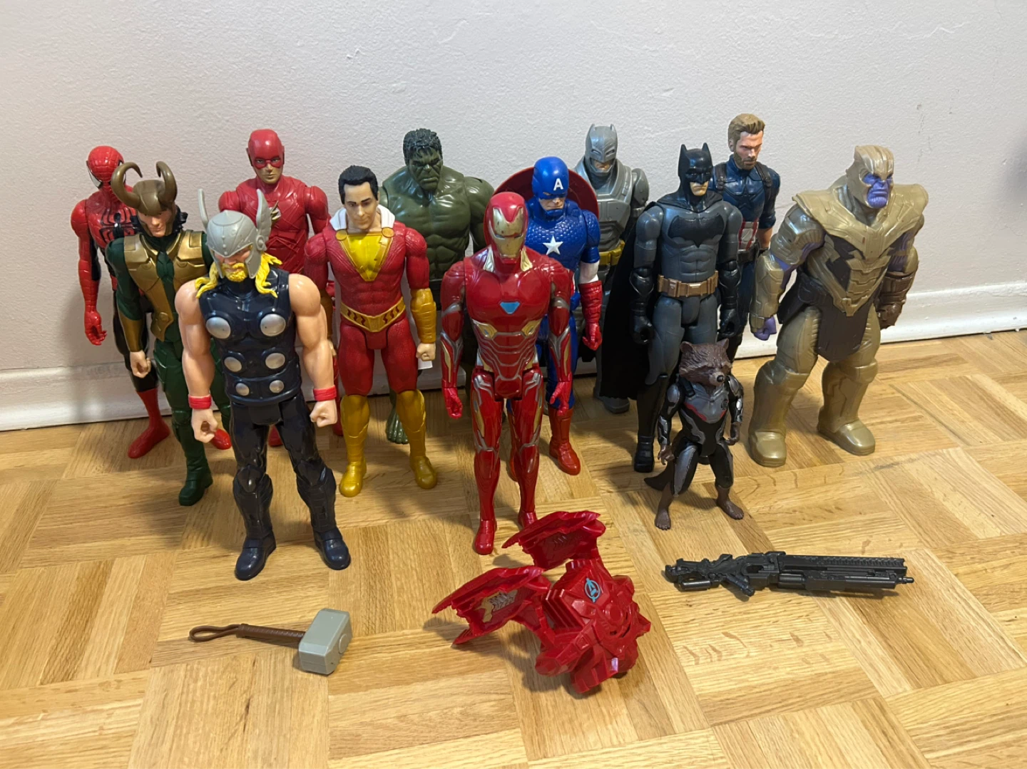 Mixed DC & Marvel Action Figure Bundle