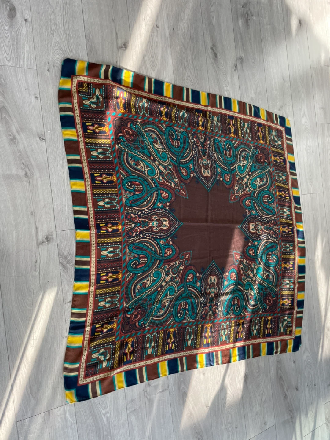 Paisley Print Scarf