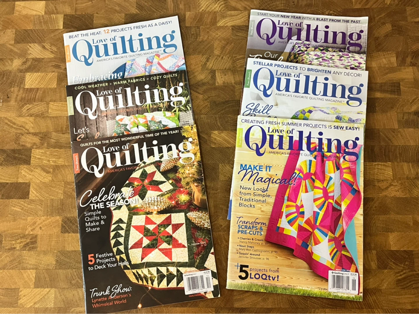 ✨ 2020 Complete ✨Love of Quilting Magazine Bundle - photo 3