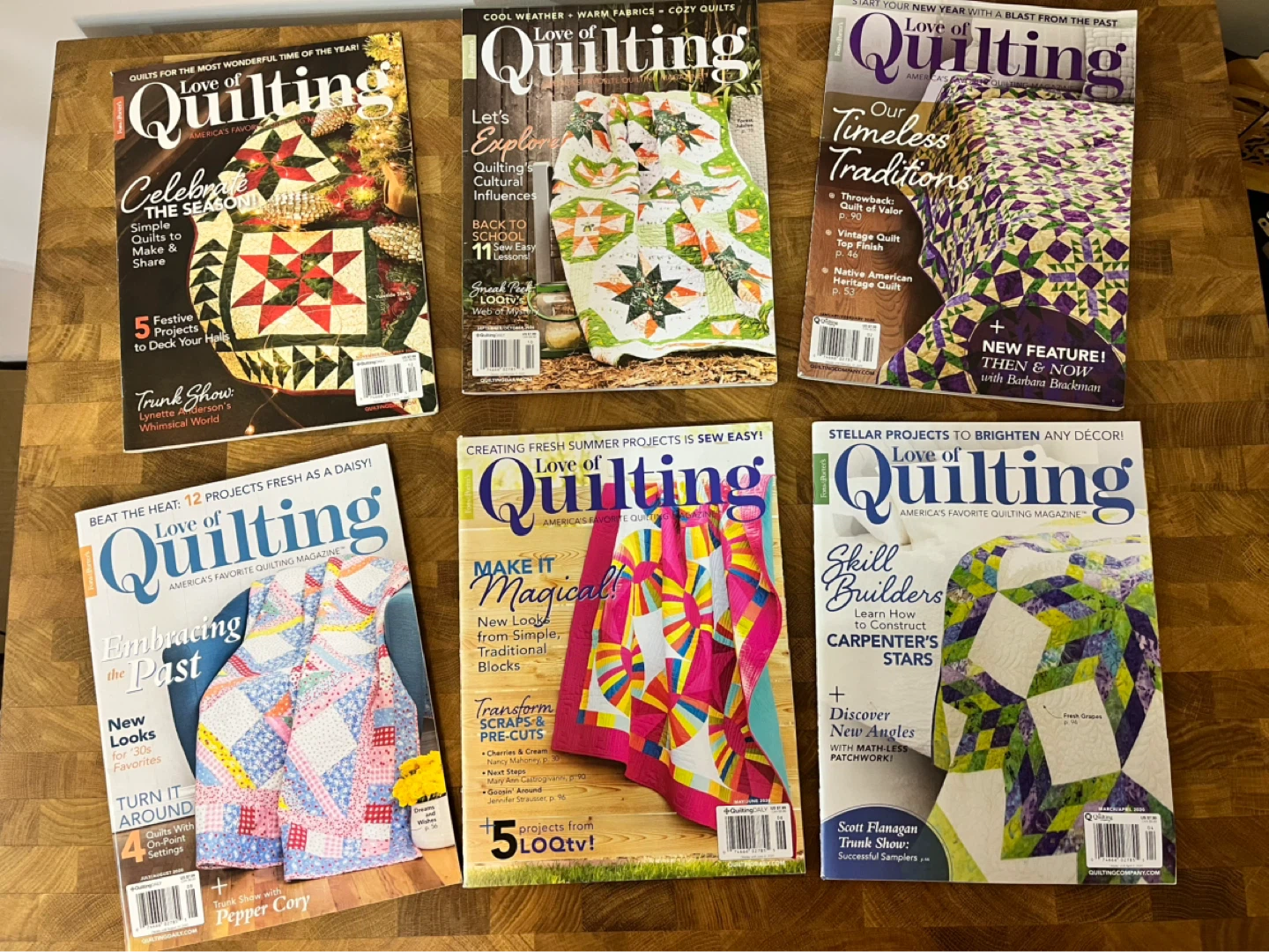 ✨ 2020 Complete ✨Love of Quilting Magazine Bundle - photo 2