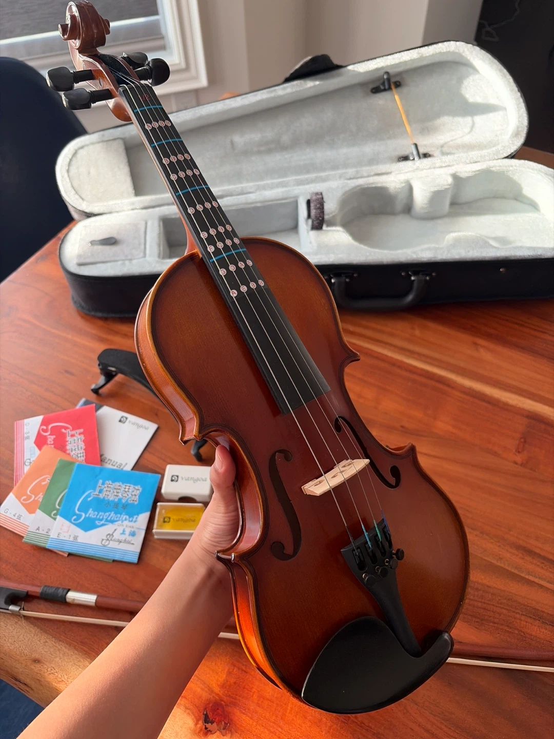 Vangoa Violin Kit with Case and Accessories - photo 3