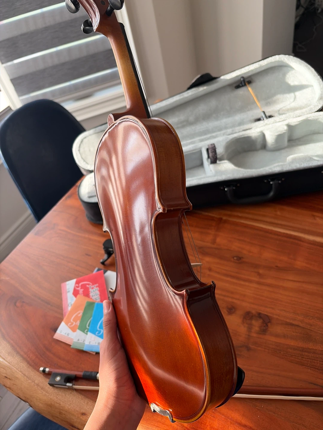 Vangoa Violin Kit with Case and Accessories - photo 4