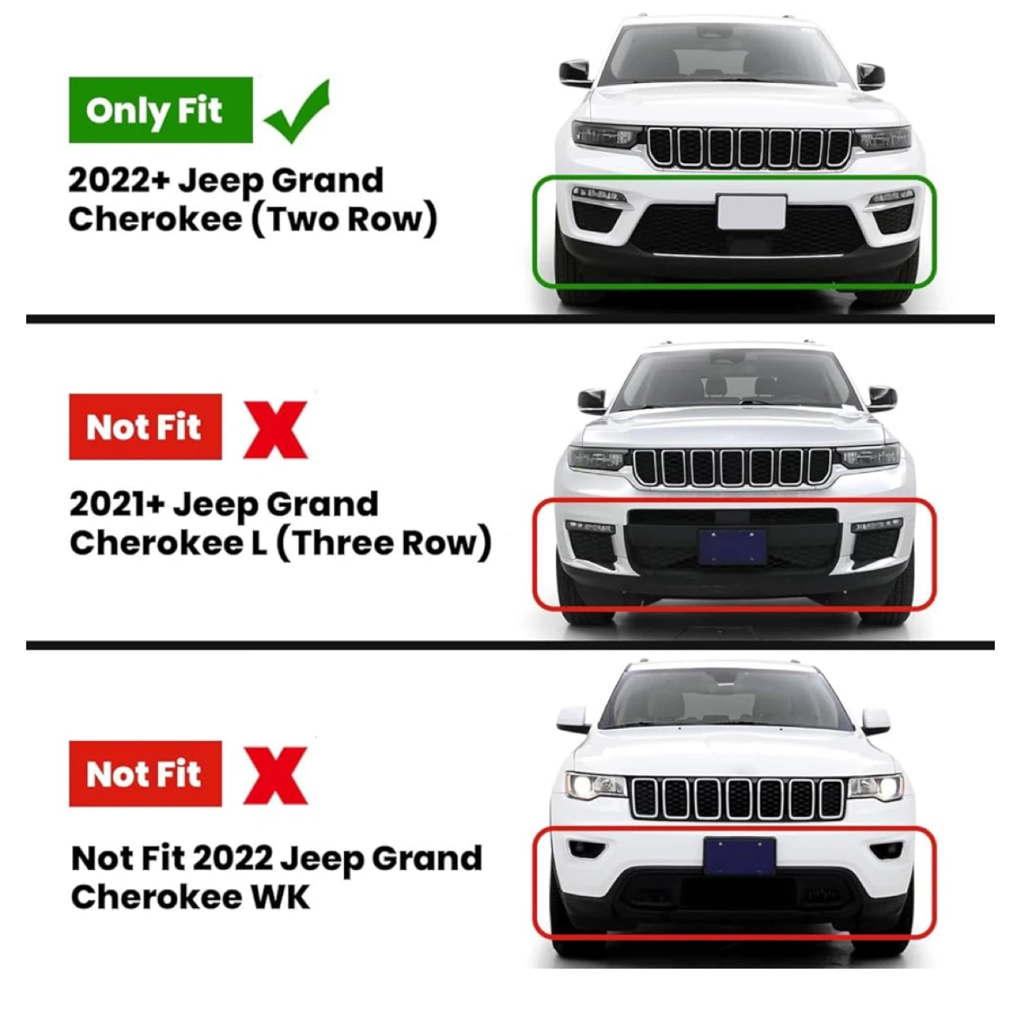 Floor Mats for 2022+ Jeep Grand Cherokee (2 Row) - photo 2