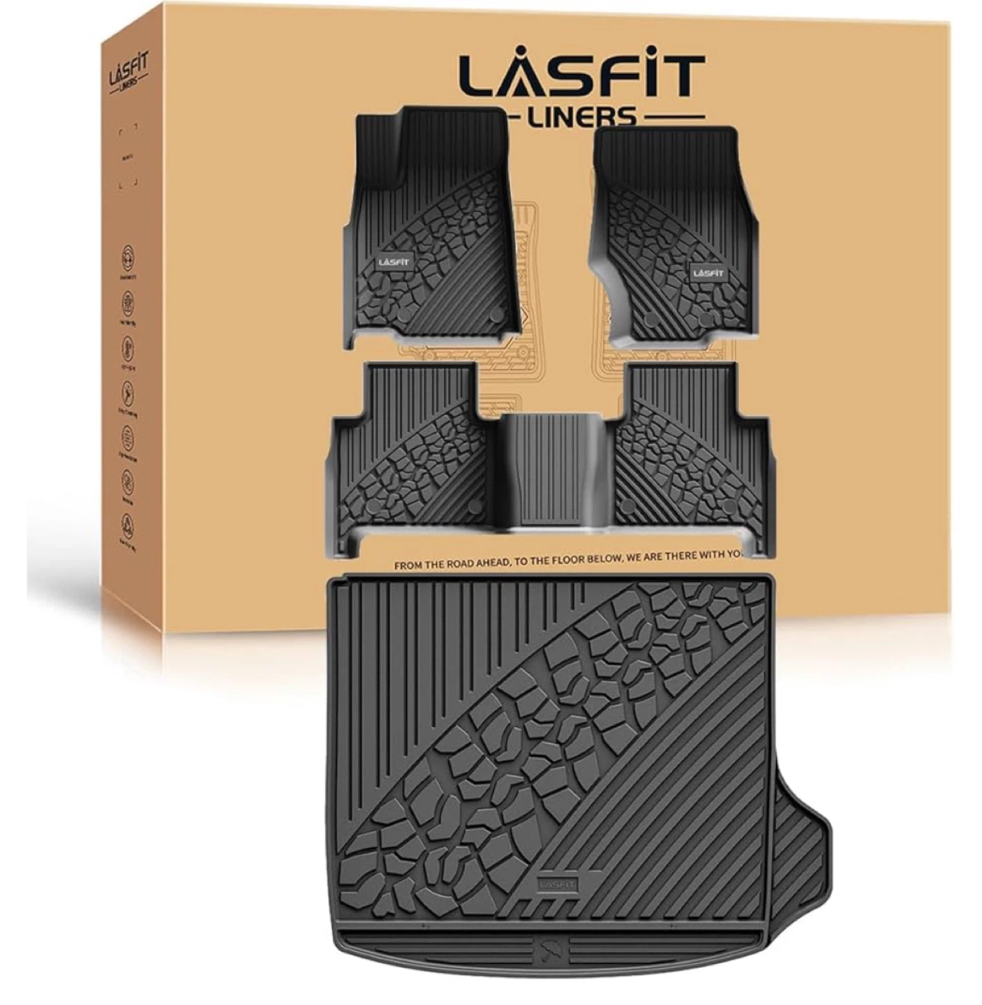 Floor Mats for 2022+ Jeep Grand Cherokee (2 Row)