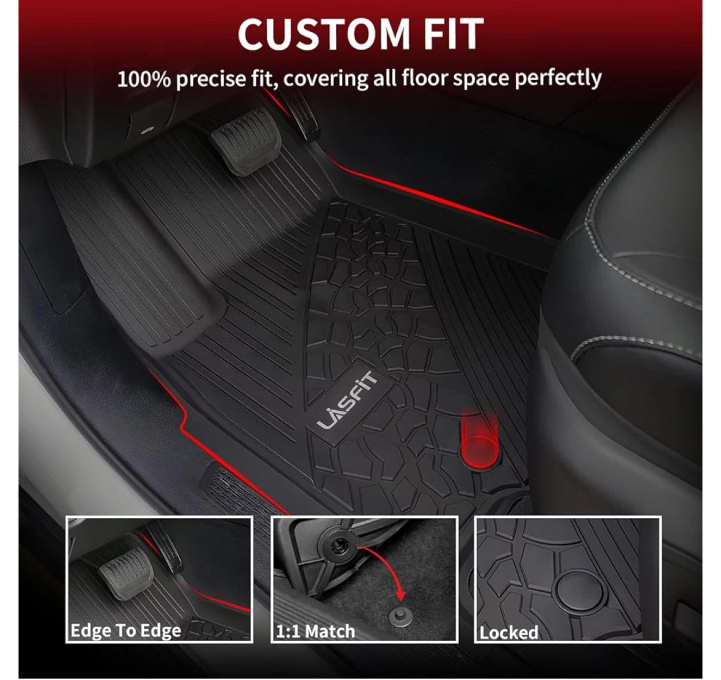 Floor Mats for 2022+ Jeep Grand Cherokee (2 Row) - photo 3