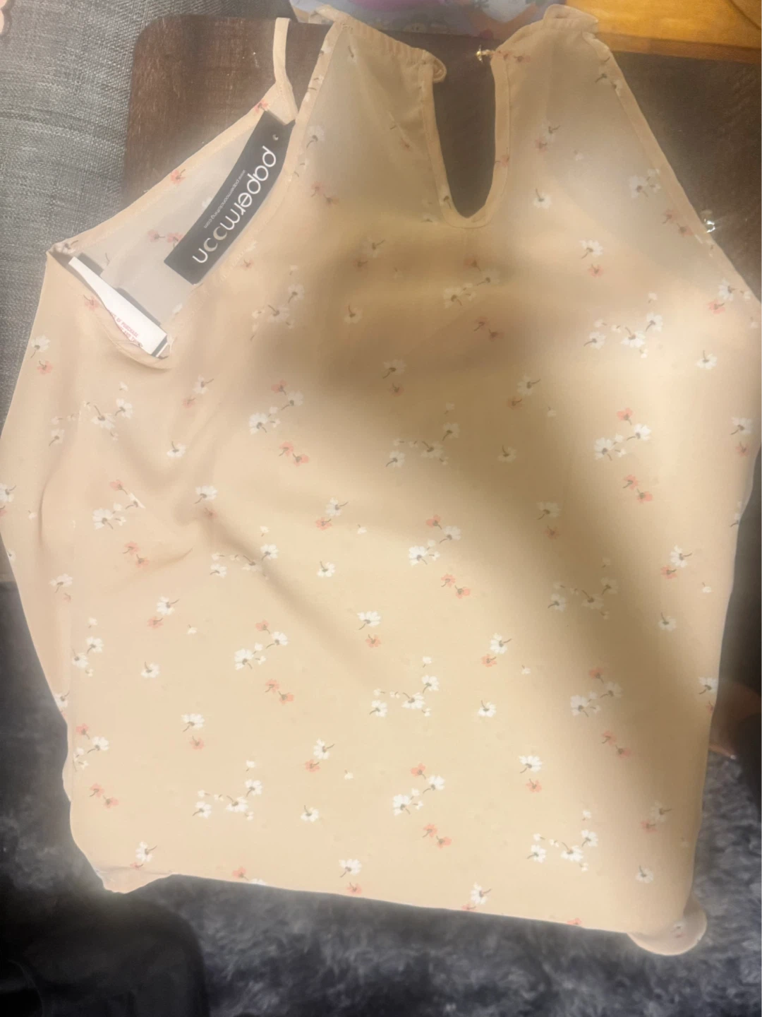 Paper Moon Floral Tank Top