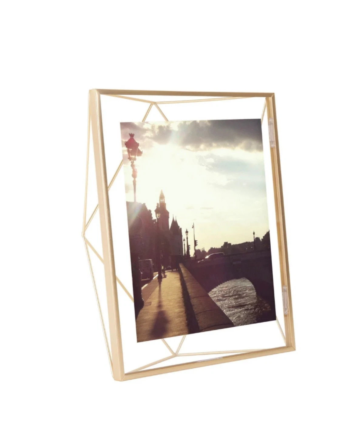 Gold Geometric Photo Frame