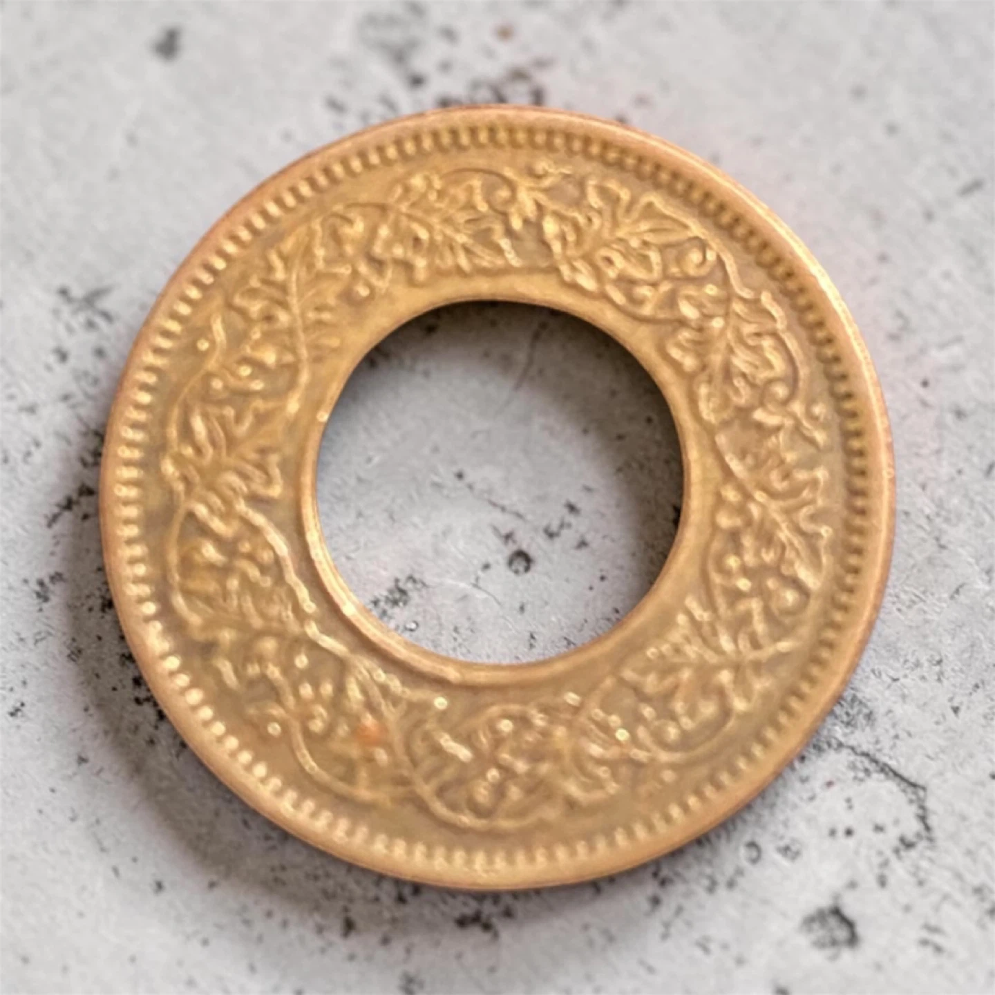 Rare 1943–1947 British India One Paisa Coin – King George VI Era - photo 2