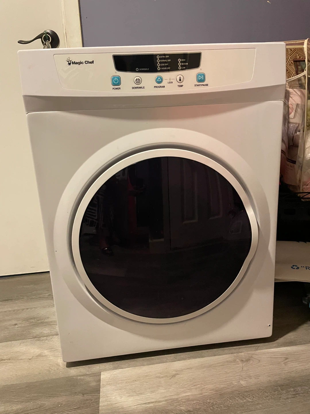 Magic Chef White Compact Tumble Dryer