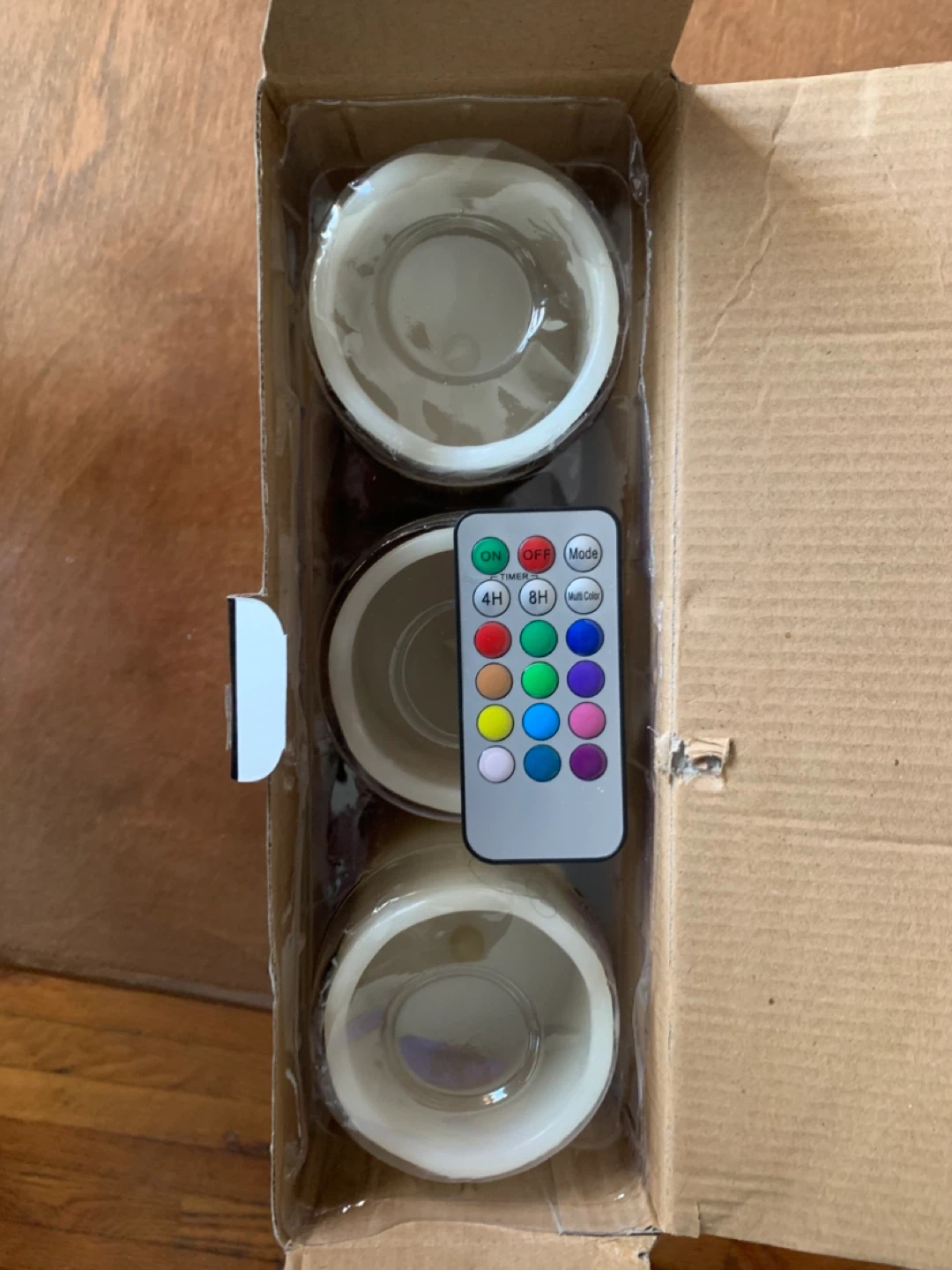 Magic Candles Flameless LED Set with Remote - photo 2