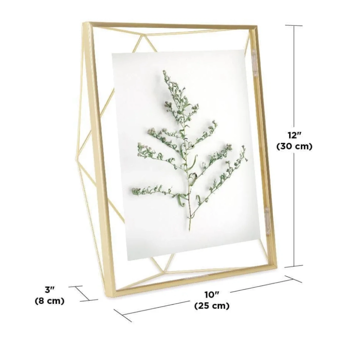 Gold Geometric Photo Frame - photo 2