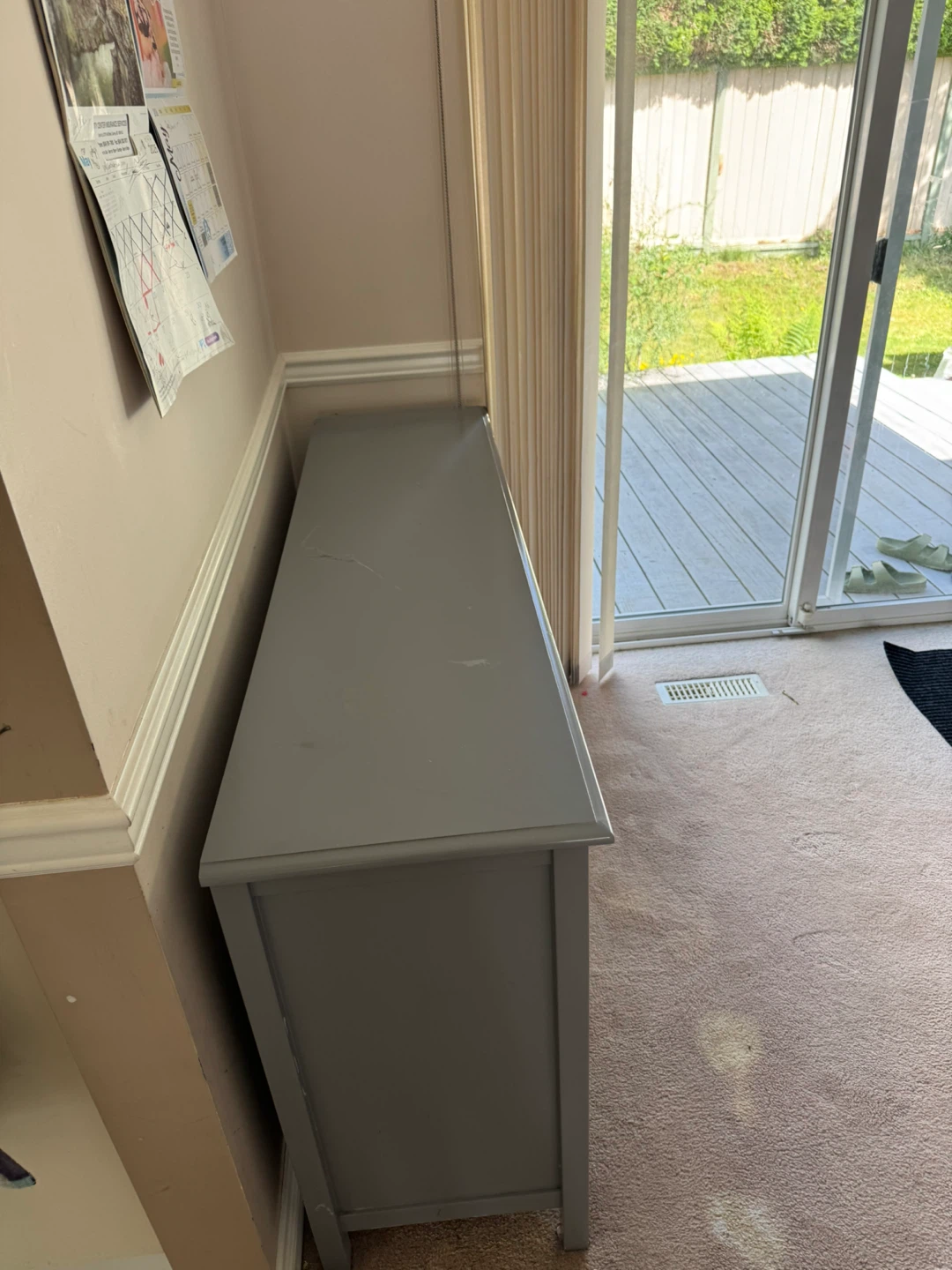 Grey Electric Fireplace TV Stand - photo 4