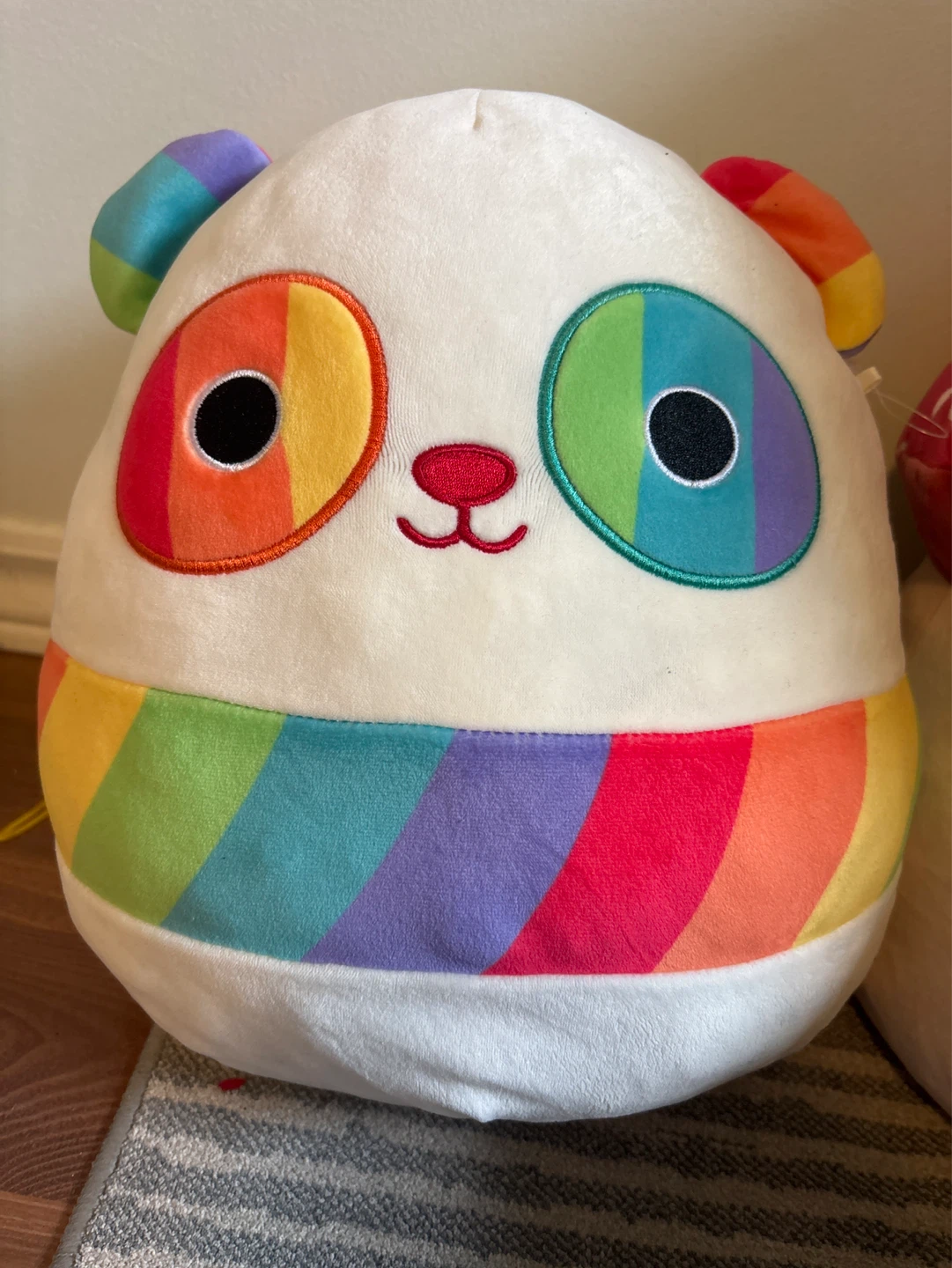 Squishmallows Rainbow Panda Plush Toy
