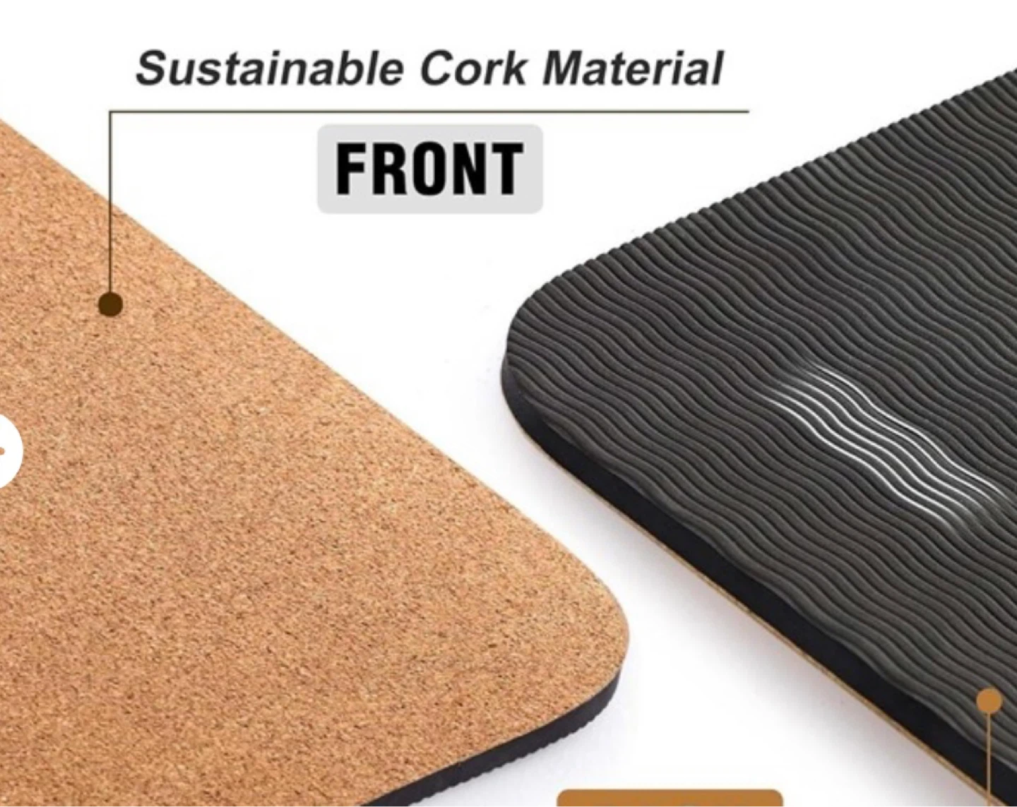 UMINIEUX Premium Cork Yoga Mat