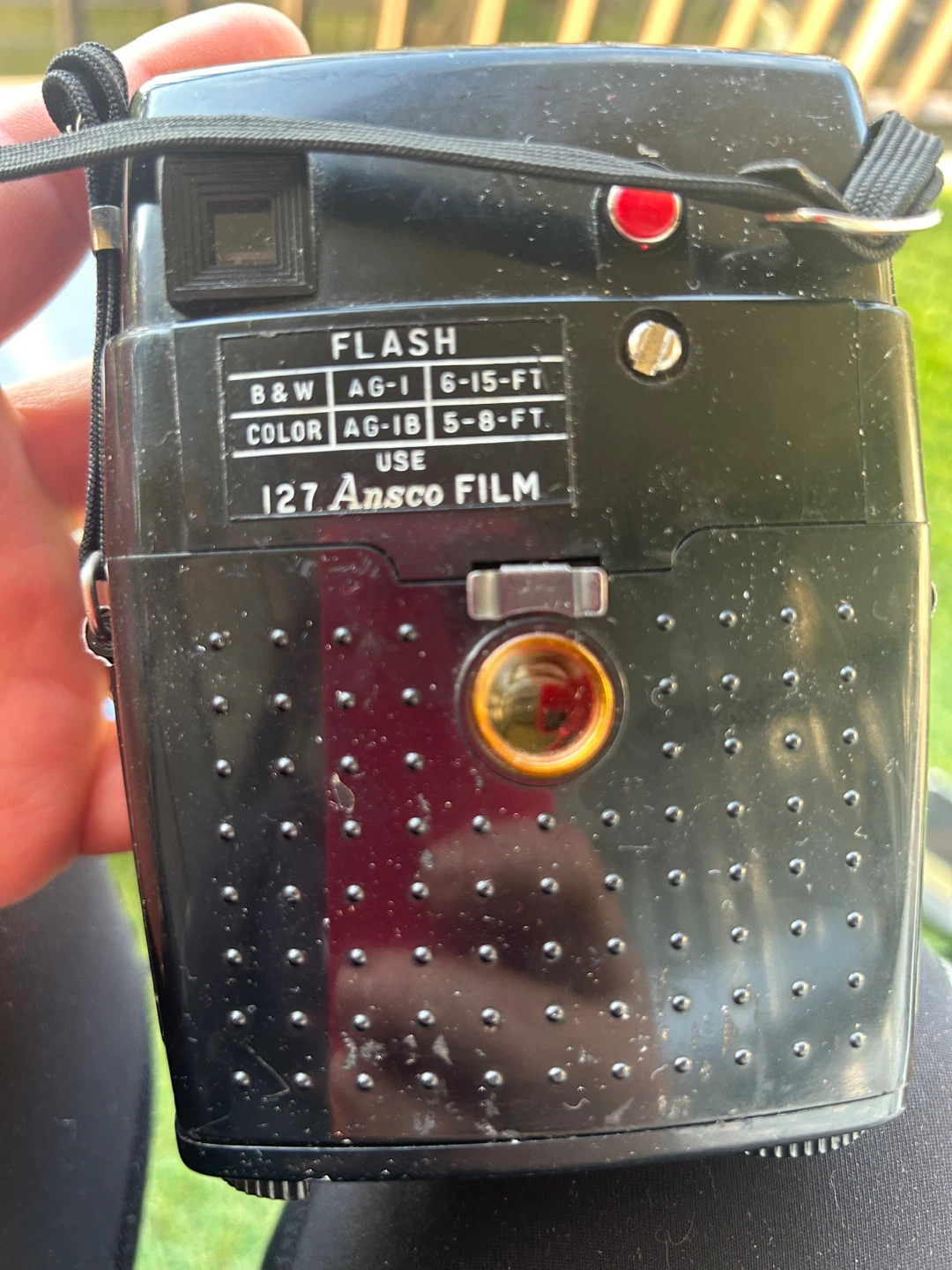 Ansco Cadet Flash Camera 127 Film - photo 3