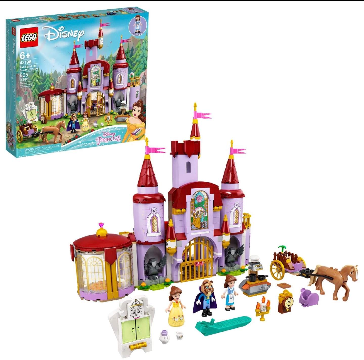 LEGO Disney Princess Belle and the Beast's Castle 43196 - photo 2