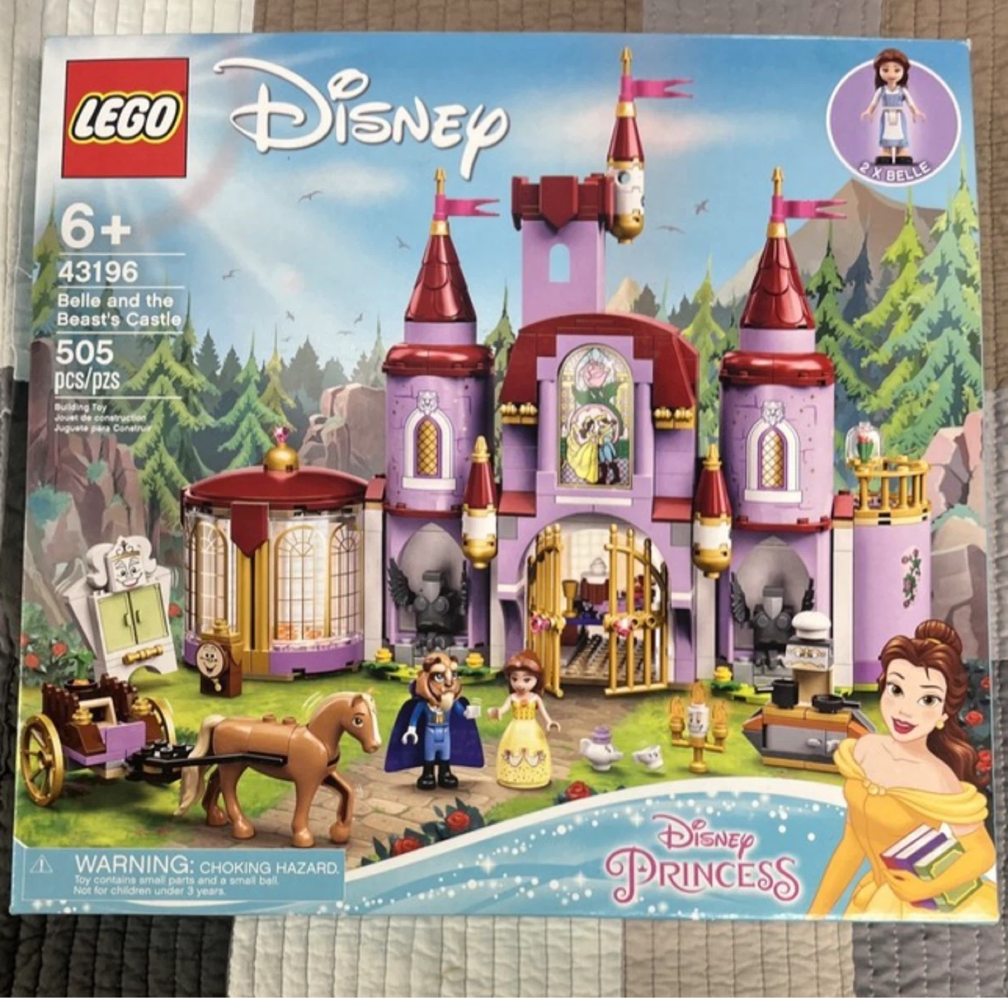 LEGO Disney Princess Belle and the Beast's Castle 43196