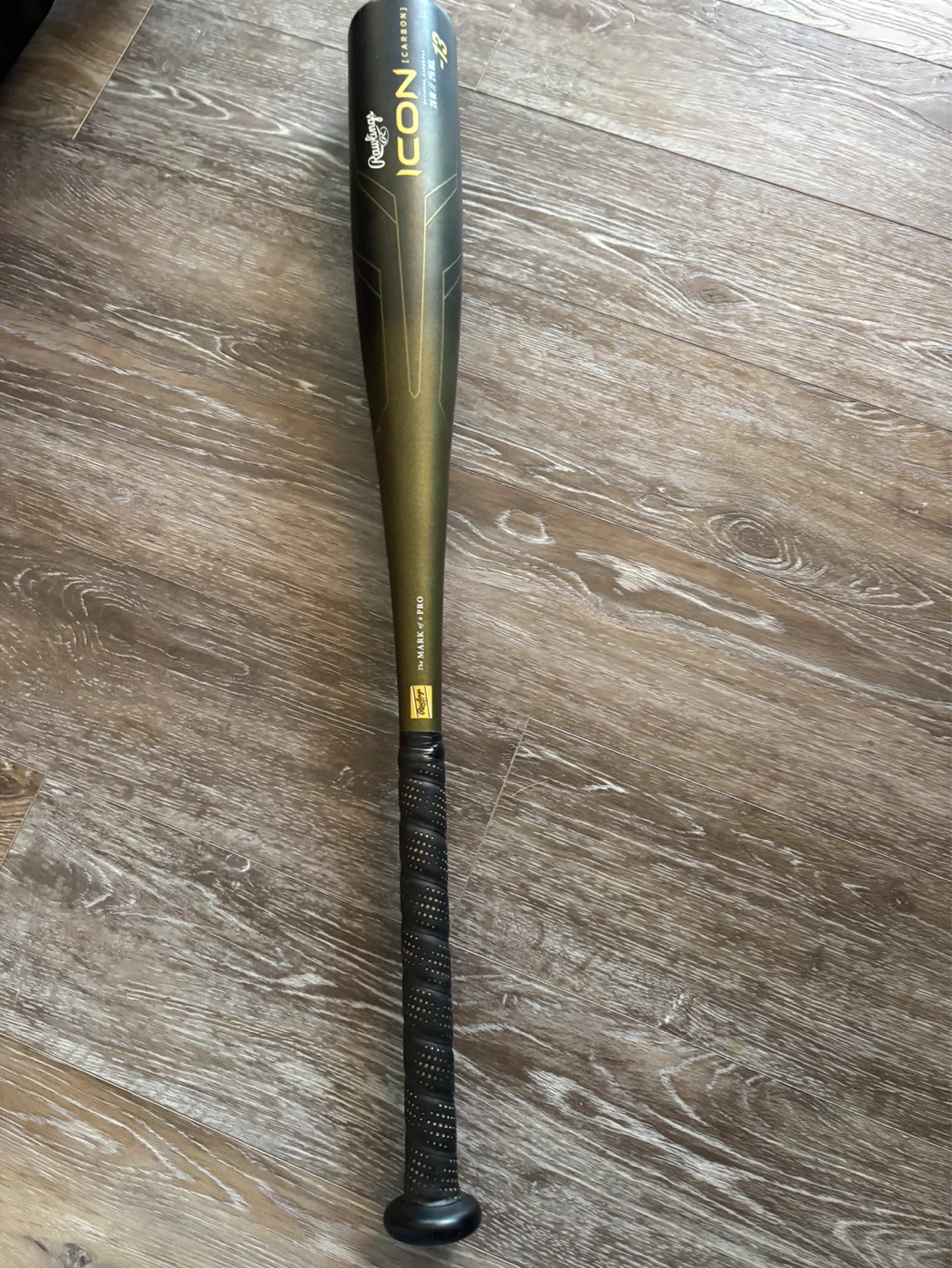 Rawlings ICON [Carbon] Baseball Bat - 26 in