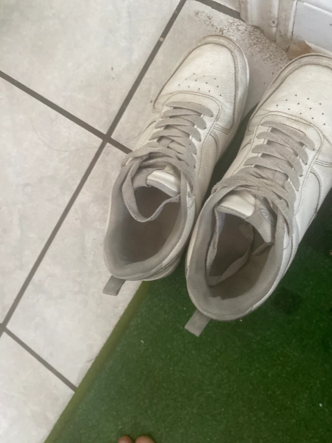White Leather Sneakers