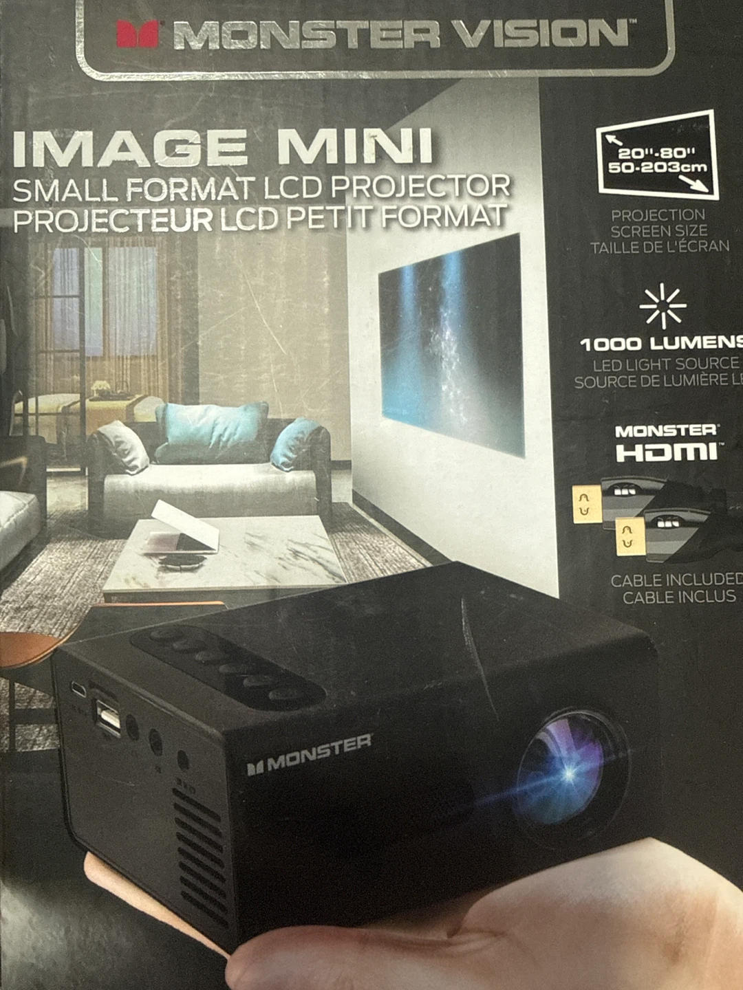 Monster Vision Image Mini LCD Projector